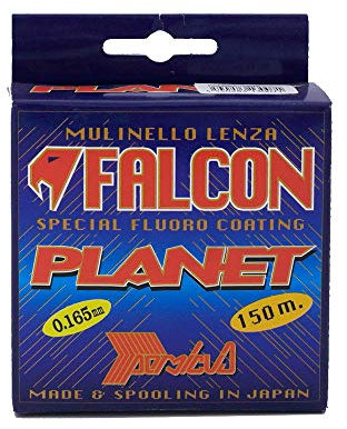 Falcon Nylon Planet Fluorocoated, Persicus, 150 mt Filo da Pesca, Verde Chiaro, 0.14