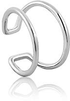 Ania Haie Damen-Ear Cuff Modern Ear Cuff 925er Silber One Size Silber 32013498