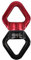Reuvv Swing Swivel 30 Kn Pulley Safest Rotational Device Hanging Climbing Swivel Hook Accessory 360 Degree Rope Swivel Connector For Climbing Aerial Dance Hammock And Swing