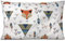 BALBINA Kinder Kissenbezug Kissenhülle Baumwolle Dekokissen Kinderzimmer (Fuchs Tipi, 40x60 cm)
