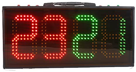 XUCS Tabellone Sostituzione Calcio Premier, Attrezzatura per Partite di Calcio, Tabellone Sostituzione Calcio a LED su Un Solo Lato, Punteggio Sostituzione Arbitro Calcio