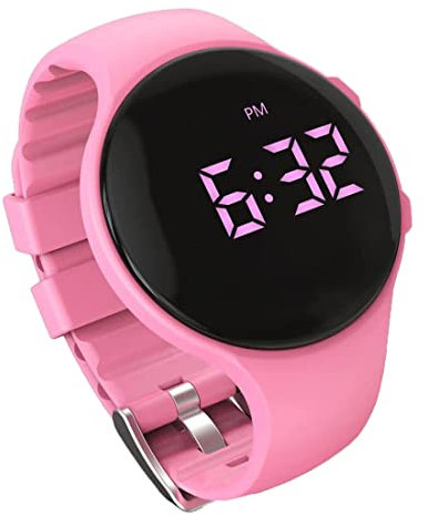 e-vibra Vibrating Alarm Watch, Potty Training Watch Reminder, Medication Reminder with Timer (Pink)