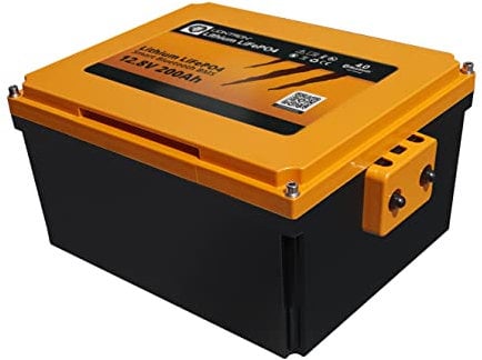 LIONTRON LiFePO4 12,8V 200Ah LX Arctic Under seat Battery; 2560Wh; geeignet für die Verwendung bis -30°C mit BMS und Bluetooth Überwachung; für Wohnmobil oder Solar 395x280x187mm - LIDUCSM12200LX-A