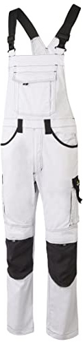 Hans Schäfer Workwear HSW Professional – Latzhose für Herren – Lange Arbeitshose mit Knietaschen – Bequem, strapazierbar und qualitativ