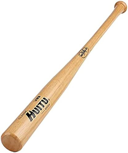 Baseballschläger, 32-Zoll-Baseballschläger Aus Holz Für Erwachsene Und Kinder, Baseballstange, rutschfest, Lang, Leicht, Zum Training Und Üben Der Heimverteidigung,Baseballschläger Aus Massivem Ho