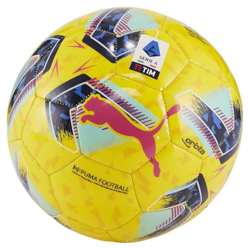 PUMA 084118-02 Orbita Serie A MS Mini Soccer Ball Unisex Yellow Größe Mini