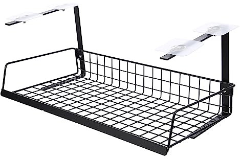 UKCOCO Organizer Per Cavi Sotto Scrivania Supporto Per Gestione Cavi Rack Per Riporre Fili e Ciabatte Design Creativo Rete Facile Da Installare e Resistente