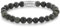 Rebel and Rose RR-80107-S - Green Rocks - Armband-Größe L, Perlen oder Leder Armband