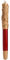 HONG DIAN A24 Fountain Pen Fine Nib, Bright Red & Golden Dragon Stereoscopic Carving Cap Design
