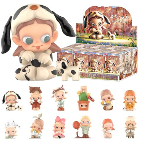 POP MART Zsiga Let It Be Series 12PC Actionfiguren Sammelfiguren und Sammler Kunstspielzeug Spielzeug Figuren Geschenk