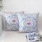 OYIMUA Kissenbezug Boho 45x45 2er Set Kissenbezüge Beige Weich Samtkissen Deko Couchkissen Kissenhülle Quadratisch Sofakissen Vintage Abstrakte Kissen Aesthetic Deko Wohnzimmer Modern Dekokissen