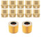 FACAIIO Lot de 12 sacs à poussière et filtres de rechange pour aspirateur Karcher Wet And Dry WD2 WD2.200 MV2 A2004 pour aspirateur Hoover