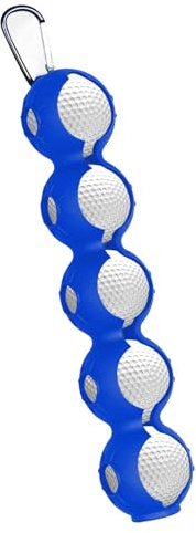 CBMZHF Golf ball clip with carabiner, can hold 5 balls, with carabiner