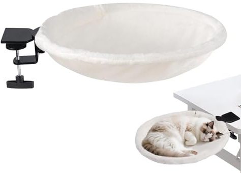 Schreibtisch-Katzenbett komfortabel waschbar 180 Grad drehbar rutschfest