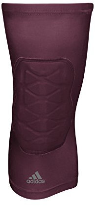 adidas Techfit Ironskin Padded Knee Sleeve XL Maroon