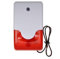 Alarmsirene mit Warnblink-Leuchte (ROT) 12V 110dB