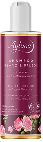 Ayluna Shampoo Glanz & Pflege Blütenglanz mit Bio-Damaszener Rose 250 ml