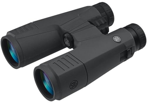 Sig Sauer SOZ99003 Zulu9 Binoculars 15X56mm, HDX Lens. Close Bridge, Graphite, Black