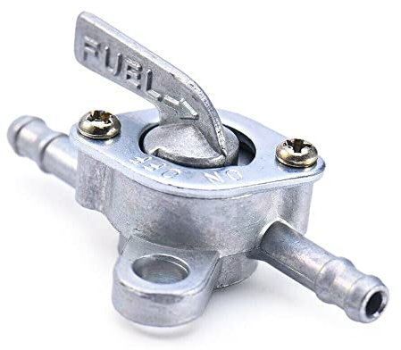 Universal 6mm Inline Petcock Motorcycle/Quad/Lawnmover Petrol Fuel Tap.