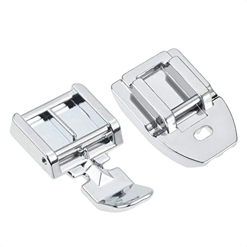 TISEKER Piedino con cerniera e cerniera invisibile per macchine da cucire Singer, Brother, Babylock, Euro-Pro, Janome, Kenmore, White, Juki, New Home, Simplicity, Necchi ed Elna