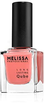 Melissa Smalto Unghie Lunga Durata Long Lasting Qube 10 ml – N. 130 Rosa Bouquet | Colore Elegante, Brillantezza Duratura