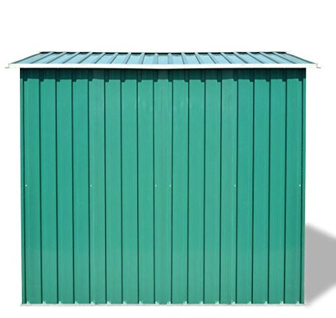 XIAOGUANG Abri de jardin, abris de jardin, abri de jardin, garage à vélo, abri de jardin, abri de jardin, abri de jardin, métal vert, 257 x 205 x 178 cm