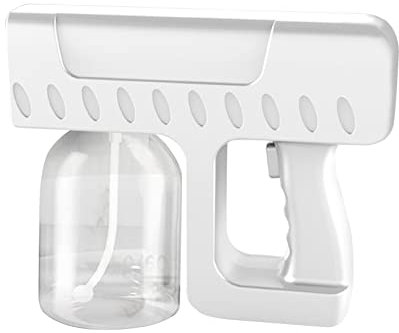 misppro Nano pistola pulverizadora inalámbrica USB eléctrica vapor spray fabricante atomizador para desinfectar limpieza esterilización interior exterior barbería familia - blanco