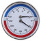 Thermo-Manometer Boiler Temperatur & Manometer 0-120 ℃ 0-10 bar Mearsuring Range-Fitting - für Fußbodenheizung