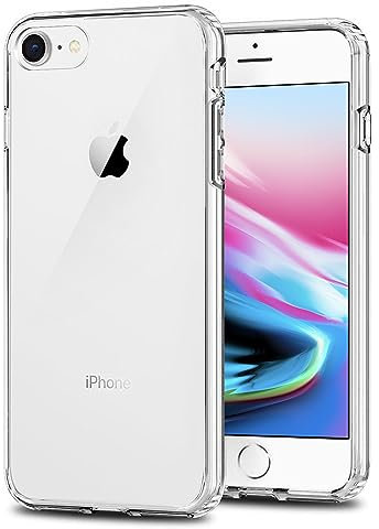TENOC Phone Case Compatible with iPhone SE (2nd 2020 and 3rd 2022 Generation) & iPhone 7 & iPhone 8, Clear Case Anti-Yellowing Protective Bumper Hard Back Cover for 4.7 Inch