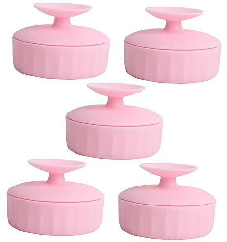 Beavorty Kit De Nettoyage De Pinceaux De Maquillage De Voyage 5 Pièces Boîte De Nettoyage De Pinceaux À Double Usage Tapis Outils De Maquillage Réutilisables