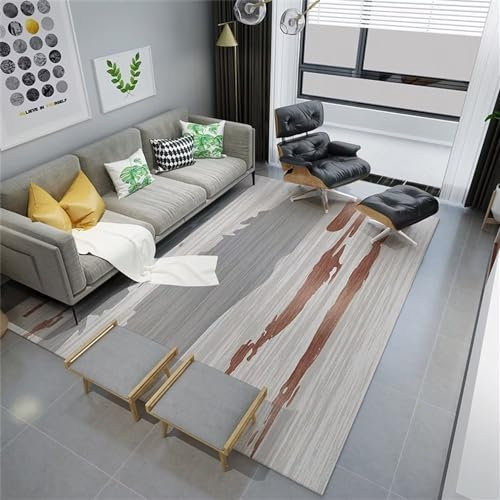 RUGMRZ Küchenteppiche Beständigkeit gegen abstrakte Flecken Outdoor Teppich Balkon Teppich auslegeware kuschelige teppiche200X350cm