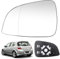 Cristal de Espejo Reemplazar para Opel Astra H/GTC 2009-2013, Retrovisor Exterior Ajustable Adecuado, Lente de Marcha Atrás espejo de Cristal de Marcha Atrás (Lzquierda)