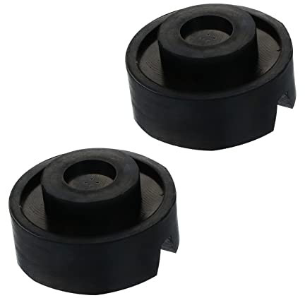 GLEAVI 2stücke Gummipad Für Wagenheber-Adapter Rahmenschienenpad Aus Gummi Hochleistungs-hebepad Auto-hebepad -schlitzpad Passend