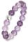 GD GOOD.designs Anti Stress Ring aus Amethyst Naturstein Perlen für Damen - Elastische Anxiety Rings - Fidget Ringe I Ringgröße 52-60