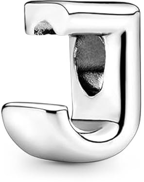 Ruaidhra Sterling Silber S925 Buchstabe J,Family Charms & Beads für Damen,Blume Glühwürmchen Schildkröte Moments Unendlichkeitsbaum Charm Anhänger für Armbänder,Sicherheitskette,Geschenk für Frauen