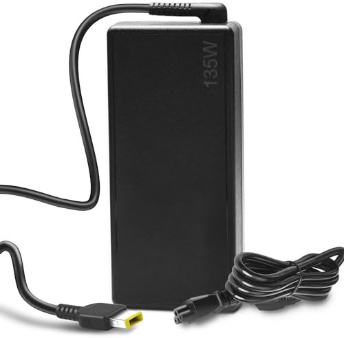 Alimentatore di rete 135 W per Lenovo Ideapad Gaming 3 Y700 L340 S740 Y50-70 Y50-80 Y70-70 Y70-80 Y40/ Thunderbolt 4 3 Dock/ThinkPad P16v T15p P15v T440P T460P T530P T530P 0 T54 0P W510 Legion Y520