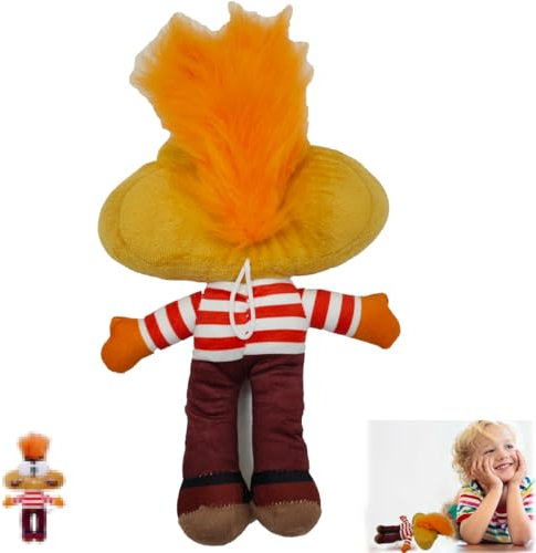 Gxlaihly Inside Out 2 Plush, Soft and Fun Plüshies Dolls, Alles Steht Kopf Kuscheltier, Anxiety, Envy, Embarrassment, Ennui Plush, Sammlergeschenke for Filmfans for Geburtstag (A-Anxiety)