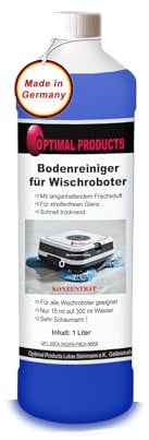 Bodenreiniger für Wischroboter (1l Flasche) Reinigungsmittel Konzentrat für alle Wisch & Saugroboter mit Nass-Funktion | Schaumarm & Streifenfrei | mit ausgeprägtem Frischeduft