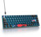 SbocKeeb 65% Keyboard,68-Keys Wired Mechanical Gaming Keyboard 60 Percent Backlit with Linear Red Switch, American QWERTY for Laptop Desktop PC Gamers（68 Monster）