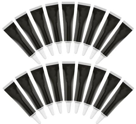 Choc On Choc - 6 Black Writing Icing Pens - Precision Decorating Tubes for Baking, Personalising & Cake Designs (Ready to Use) 6 Pens