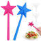 WeddHuis 2 Pièces Baguette Magique Salière et Poivrière, Baguette Magique en Forme d'Étoile pour Cuisine, Ensemble Salière et Poivrière
