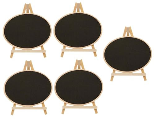 SOIMISS 1 Satz Tafelkreide Whiteboard Löschbares Message Board-schild Led-notiztafel Mit Farben Mini-tafel Bretter Tafelpapier Wandtafel Anzeigetafel Tischschilder Buchsbaum Black 5 Stücke