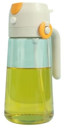 NMGHUTE Aceitera y Vinagrera Pulverizador Y Dispensador De Aceite 2 En 1 For Freidora De Aire, Asado, Ensaladas Y Horneado Jarra para Cocina(G)