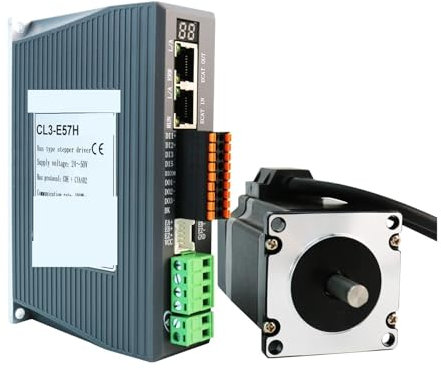 HHB8WL Stepper nema 23 Closed Loop Stepper Motor 1Nm 1.5Nm 2Nm with Driver CL3-E57H 5A CNC kit DC20-50V(Nema23 1Nm kit)