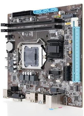 LICAEVEY H110 Gaming Motherboard ATX for LGA 1151 CPU, Supports 6th | 7th Gen Core I3 | I5 | I7, DDR4 2400MHz, M.2 NVMe | SATA, SATA3 6Gb/s, PCIe Slots