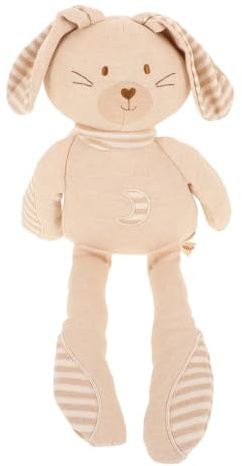 WEKADRIN Organisches Baumwoll Kuscheltier Kaninchen Beruhigungsspielzeug Stofftierpuppe Weiches Plüschtier Für Babys Schlafhilfe Und Reise