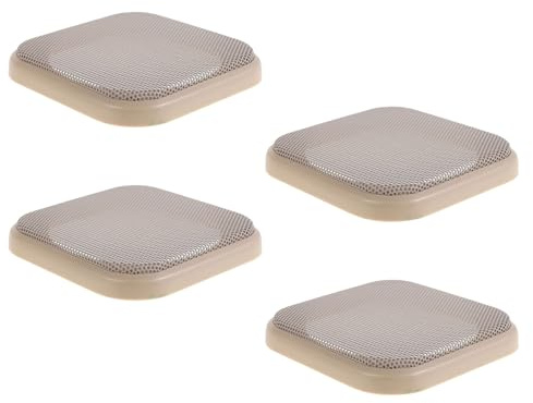 BESPORTBLE 4pcs Square Speaker Grille Covers for Car Subwoofer Grille Audio Mesh Speaker Cover