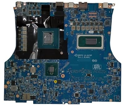 Carte Mère For Ordinateur Portable X17, Processeur I7-11800H Ou I9-11980HK, 6/16 Go De RAM, Carte Graphique RTX 3070, RTX 3060 Ou RTX 3080, HDQ75 LA-K472P(I9-11980HK 3080 16G)