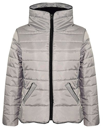 A2Z 4 Kids Girls Jacket Stylish Padded Warm Puffer Bubble Windbreaker Quilted Lightweight Warm Cold Weather Thick Coats Fashion Kids Jackets Age 5-13 Years