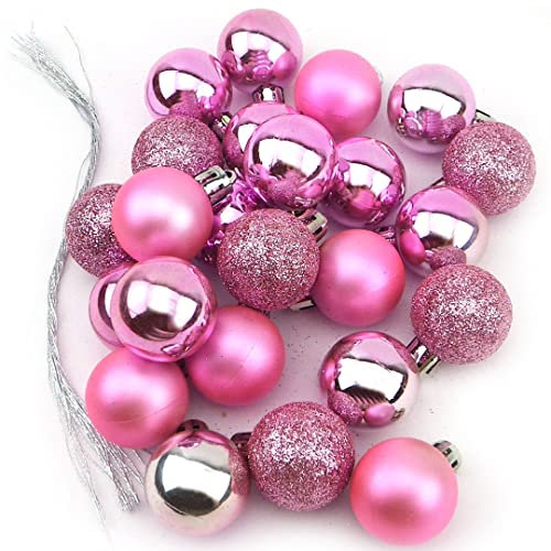 Weihnachtskugeln (Rosa)